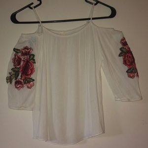 white short sleeve shirt